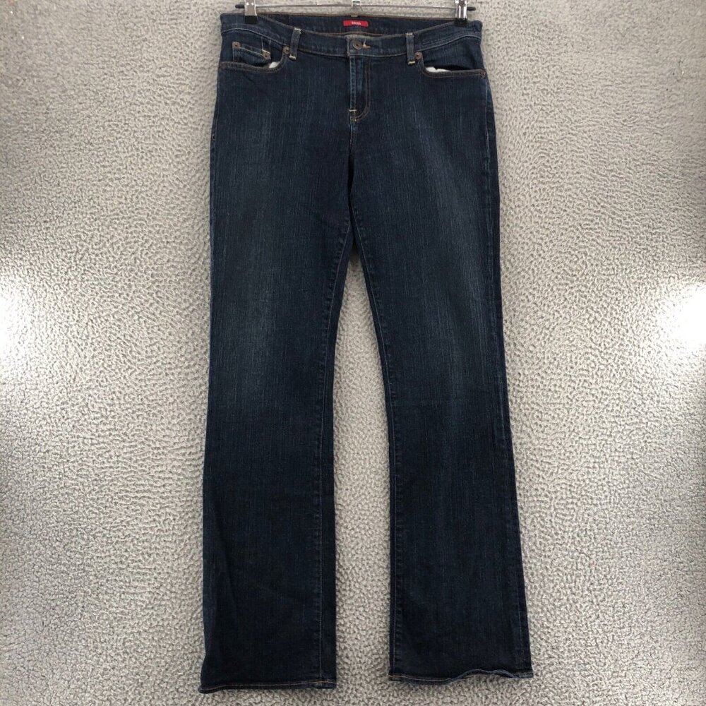Guess Women's Boot Cut Jeans - Dark Blue